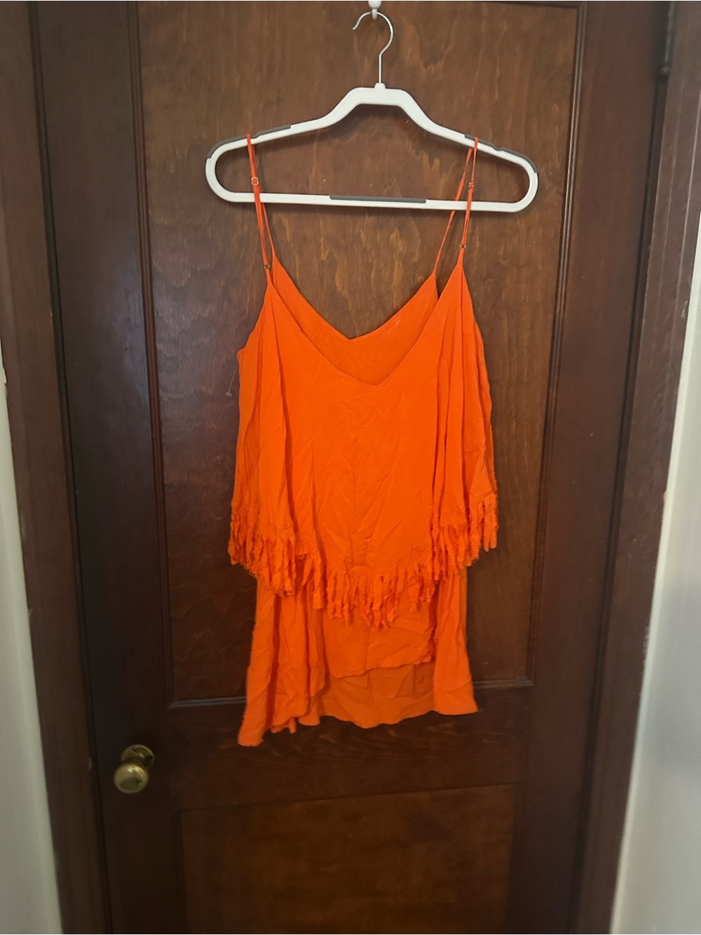 L*Space Wild Fringe Swim Cover Up M - Picture 3 of 5